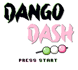 Dango Dash (Homebrew) — Title screen